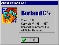 OWL - Borland C++ 5.0x
