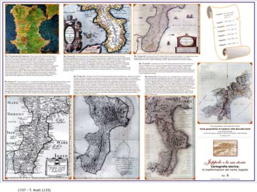 Territorio: Evoluzione del nome Joppolo nella cartografia storica