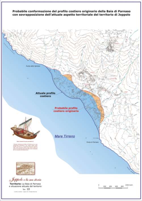 Territorio: Evoluzione della Baia di Parnaso al tempo dei Romani