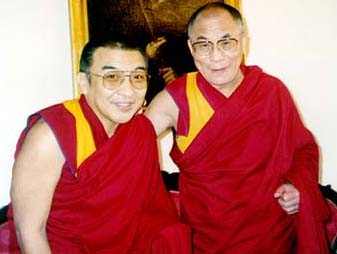 Thamthog Rimpoce e S.S. il Dalai Lama