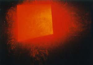 Luce - tecnica mista su tela, 1998, cm 100x70