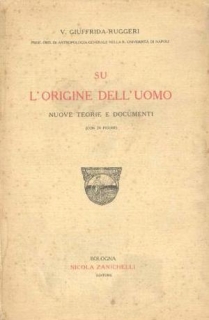 Giuffrida Ruggeri, Su l'origine dell'uomo, 1921
