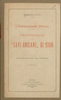 Sergyei Nilus,I Protocolli dei Savi Anziani di Sion, 1921