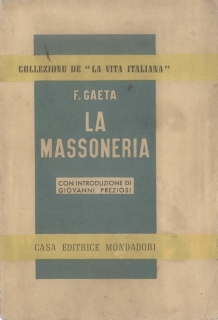 Francesco GAETA, La massoneria, 1944