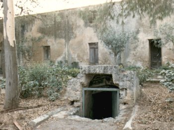 ingresso della cripta