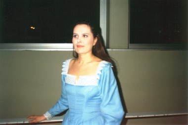 Fotografia di Natalia Valli in abito di scena G. Verdi [ Rigoletto ]