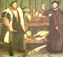 H. Holbein, Gli ambasciatori del re di Francia, 1533