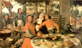 Paul Aertsten, Festa di contadini, 1550