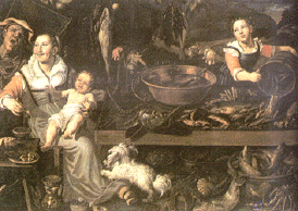 Vincenzo Campi, I pescivendoli, 1580