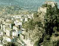 Castello e panorama di Valsinni