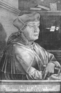 ritratto di Girolamo Aleandro