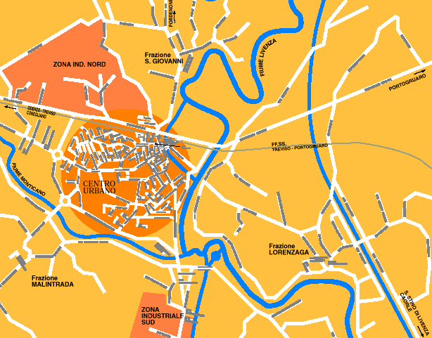 cartina urbana