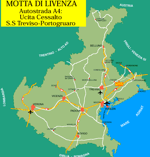 cartina regionale