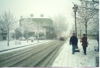 Corso V. Eman. sotto la neve
