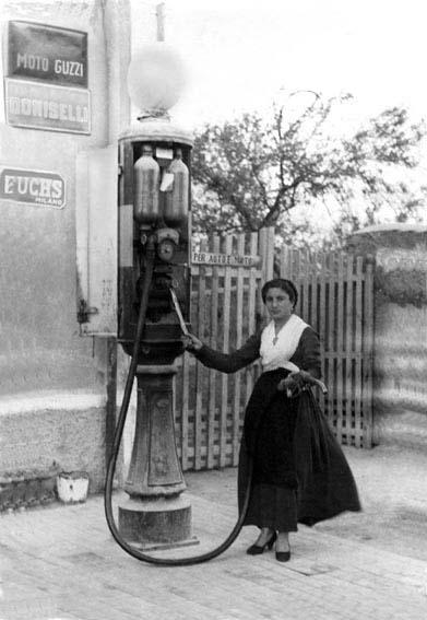 Il primo distributore di carburante