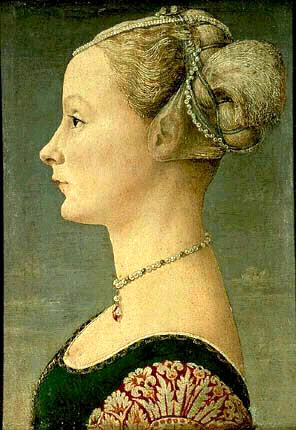 Piero Pallaiuolo(?), Portrait of a Lady, Poldi Pezzoli Museum, Milan, painted 1470s