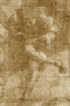 Raphael, School of Athens, cartoon, detail, Ambrosiana Gallery, Milan, drawn 1510