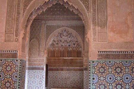 Marrakech - Saadian tombs