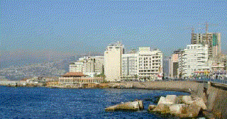 The Corniche, Beirut, Lebanon