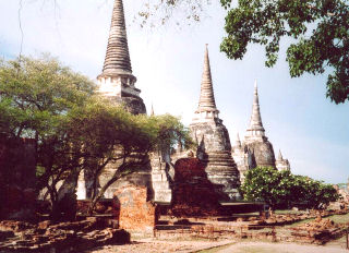 Wat Pra Sri Sanhpet, Ayuttayah, Thailand