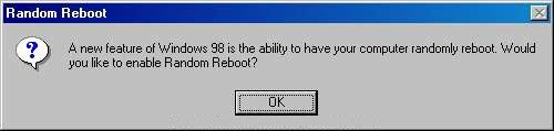 random reboot per Windows
