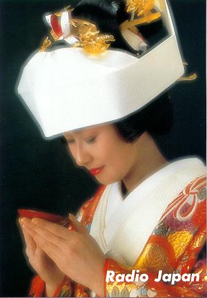 A bride in a traditional wedding gown