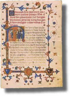 Codice del XIV secolo sulla incoronazione dei Re di Aragona
