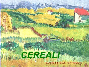 Copertina dell'applicazione Cereali