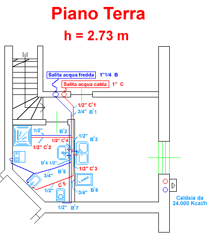 Esempi Di Colonna Montante Distribuzione Acqua Casa 2 Piani
 surabaya 2021