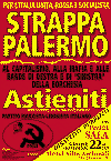manifesto astensionista per le comunali a Palermo
