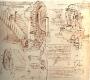 Sistema sollevamento dell'acqua (1480-1482)Codice Atlantico -Biblioteca Ambrosiana -Milano
