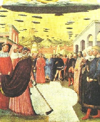 Il Miracolo della neve, 1492, Masolino da Panicale - Museo di Capodimonte Napoli