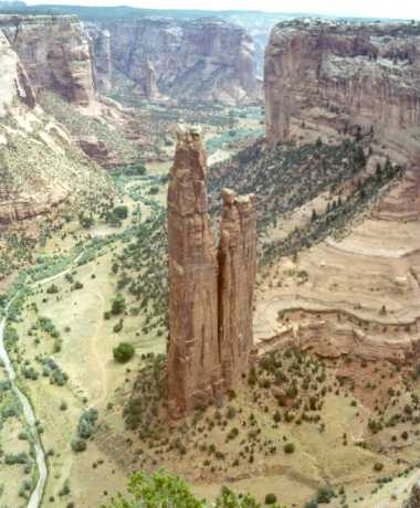 Arizona - Canyon de Chelly: Spider Rock