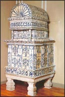 The pottery stove of Sfruz   (1727)