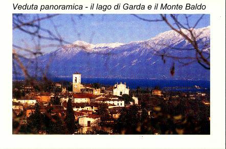 Veduta panoramica - Il lago di Garda e il Monte Baldo