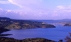 Vista  del Lago Omodeo...