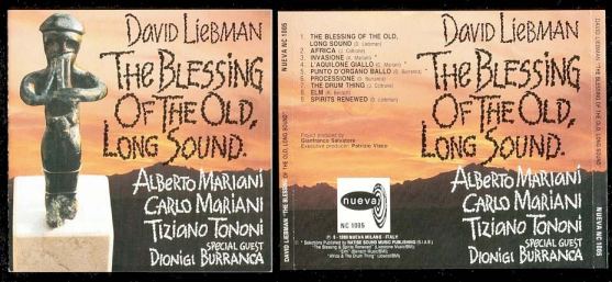 copertina cd "The blessing ... ... "