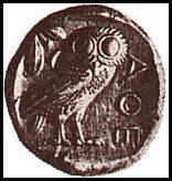 Civetta simbolo di Athena