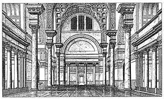 Baths of Caracalla, reconstruction