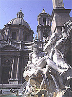 Piazza Navona, Fontana dei Quattro Fiumi
