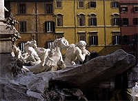 Fontana di Trevi, detail