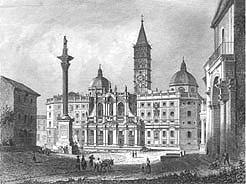 St. Maria Maggiore, engraving