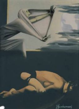 Franco Santamaria: Catalogo/Catalogue, "Allegoria della morte, Allgorie de la mort"