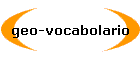 geo-vocabolario