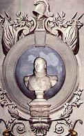 Il busto del re Carlo Felice