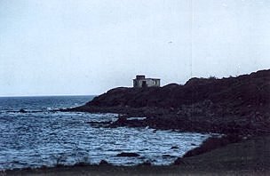 La Batteria Antiaerea fotografata vicno al punto dove si trovava la Torre Zavorra.