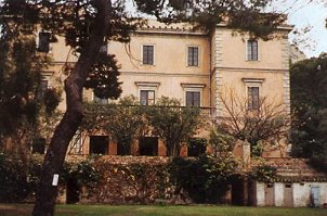 Il palazzo di Villa Siotto