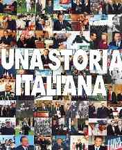 La copertina del libro fotografico "Una storia italiana"