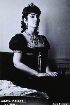 Maria Callas in Tosca
