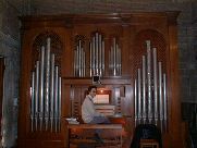 L'organo Tamburini. Clicca per ingrandire